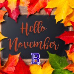 November is upon us!